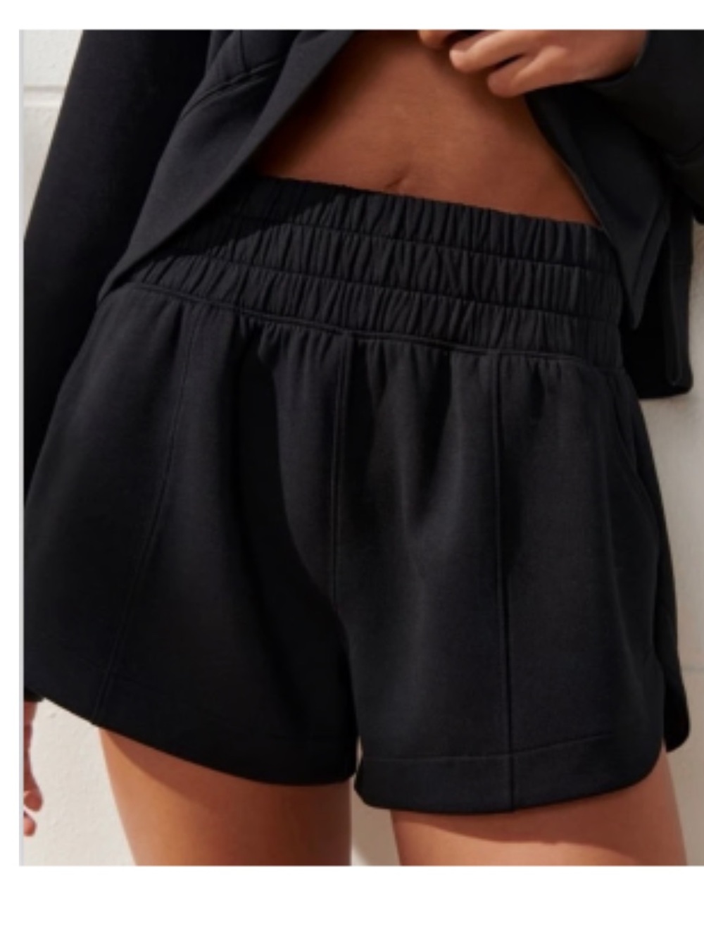 YPB Abercrombie & Fitch neoKNIT Unlined Shorts with Pockets